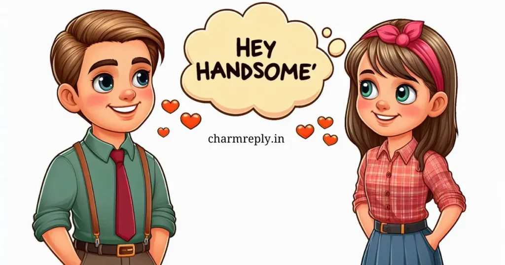 Flirty Responses to 'Hey Handsome' 